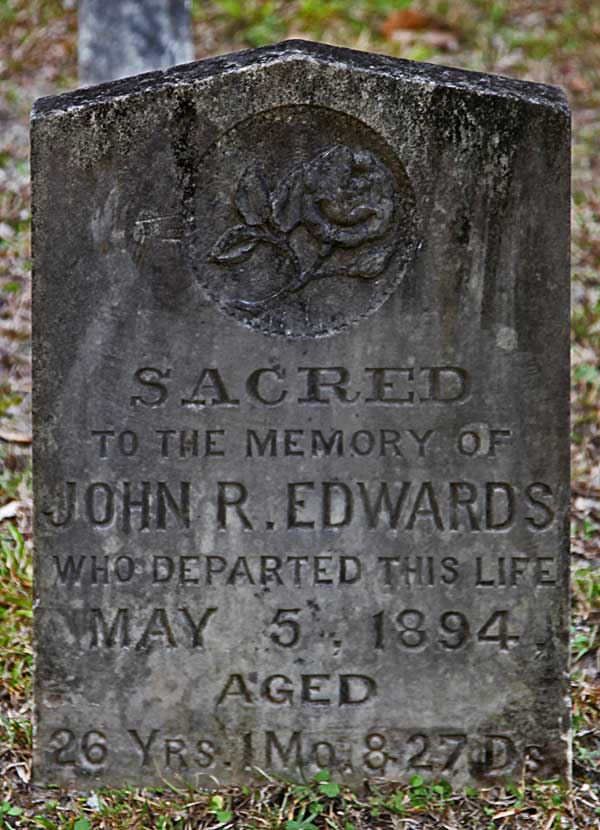 John R. Edwards Gravestone Photo