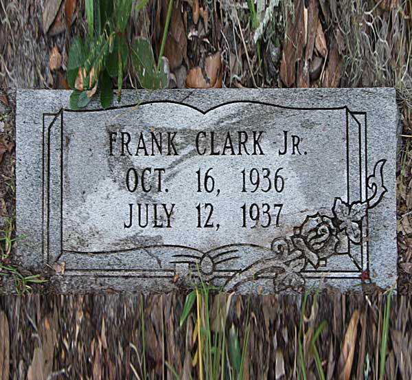 Frank Clark Gravestone Photo