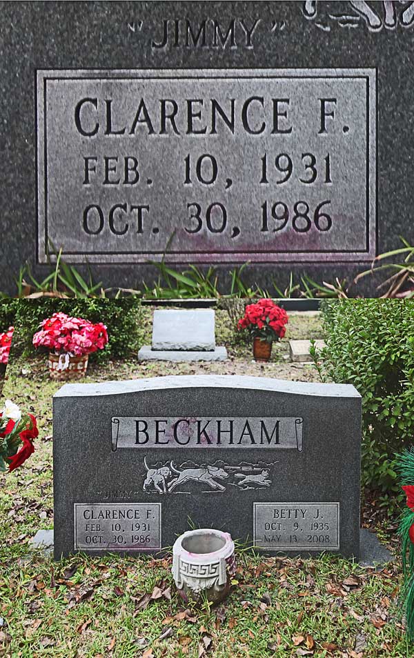Clarence F. Beckham Gravestone Photo