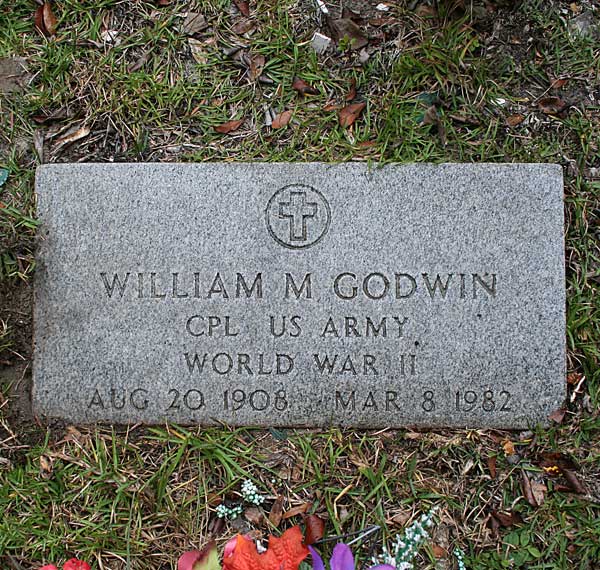 William M. Godwin Gravestone Photo