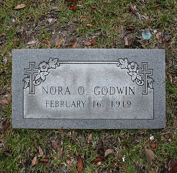 Nora O. Godwin Gravestone Photo