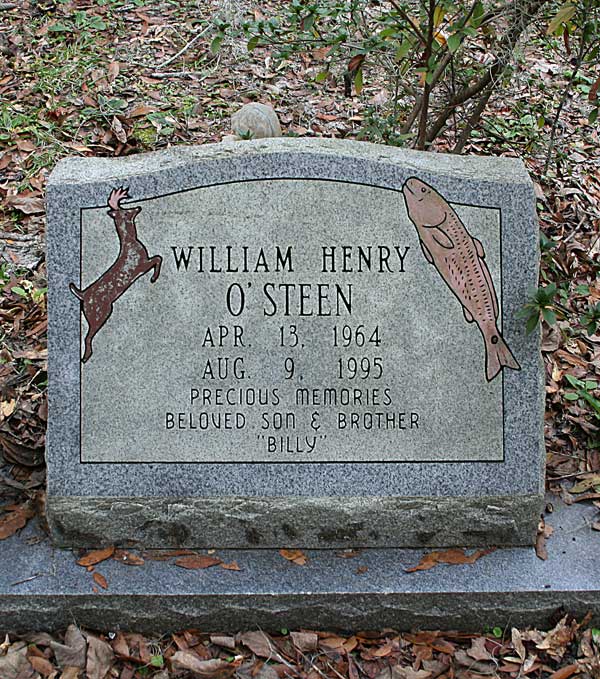William Henry O'Steen Gravestone Photo