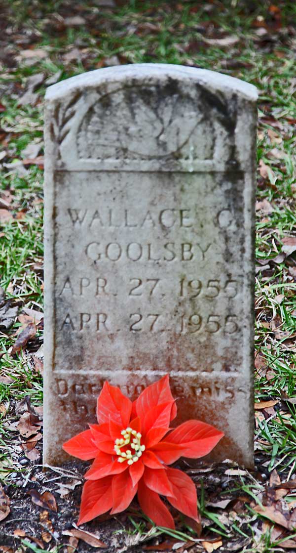 Wallace G. Goolsby Gravestone Photo