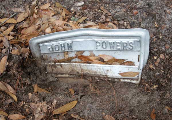 JOHN POWERS Gravestone Photo