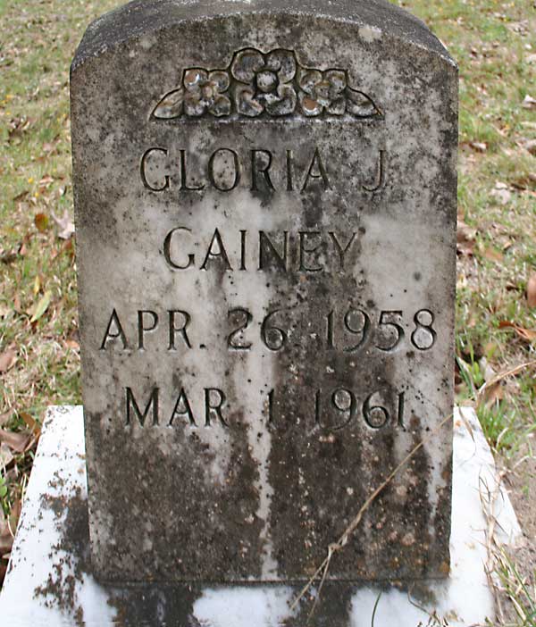 GLORIA J. GAINEY Gravestone Photo