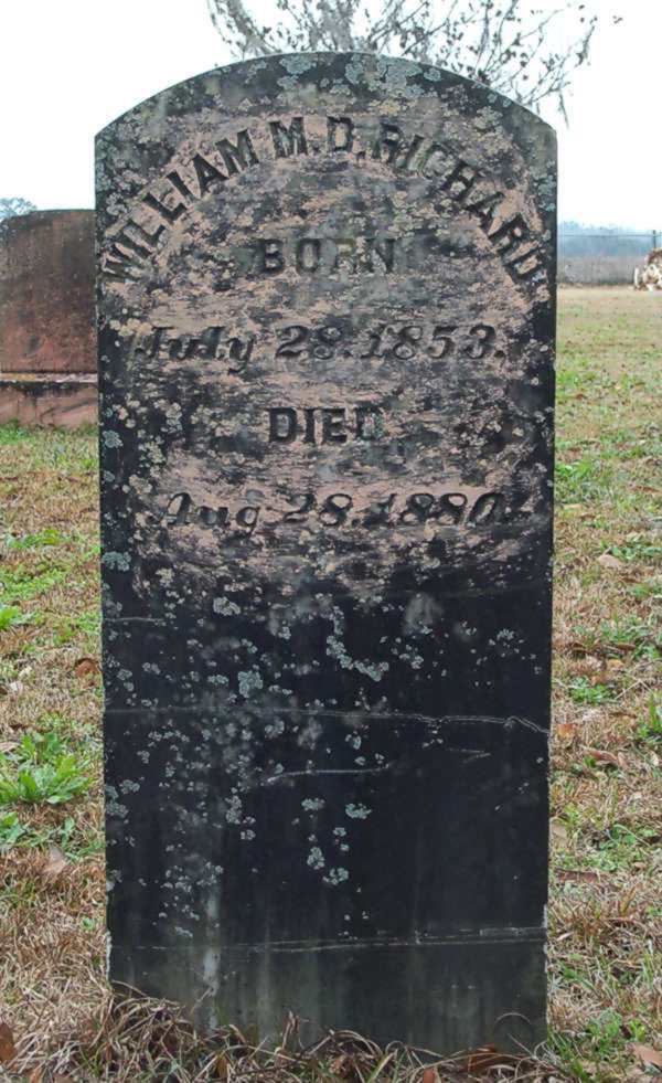 William M.D. Richard Gravestone Photo