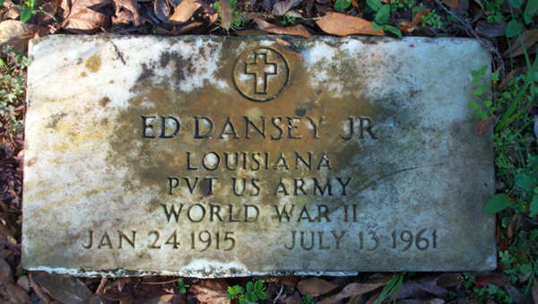 Ed Dansey Gravestone Photo