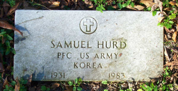 Samuel Hurd Gravestone Photo