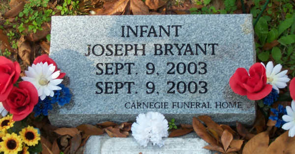 Joseph Bryant Gravestone Photo
