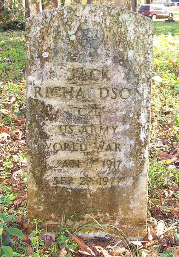 Jack Richardson Gravestone Photo