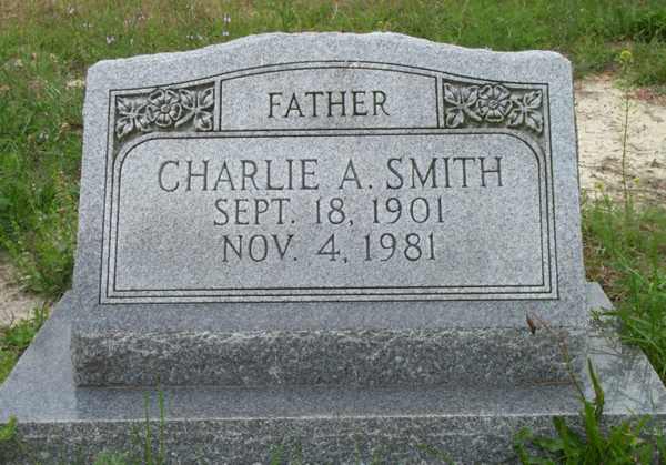 Charlie A. Smith Gravestone Photo