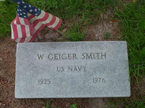 W. Geiger Smith Gravestone Photo