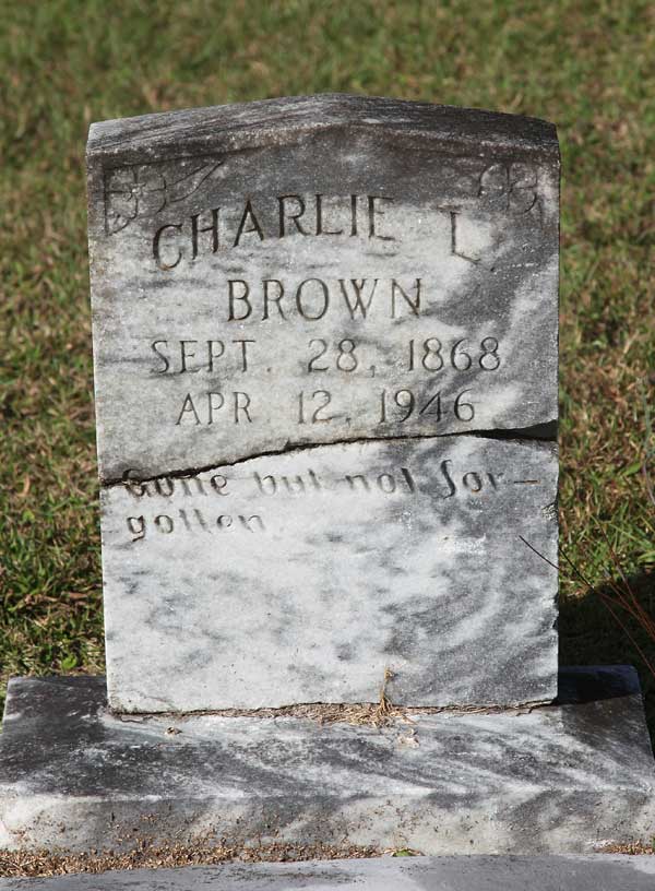 Charlie L. Brown Gravestone Photo