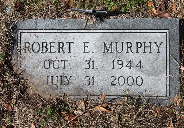 Robert E. Murphy Gravestone Photo