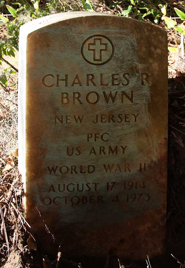 Charles R. Brown Gravestone Photo