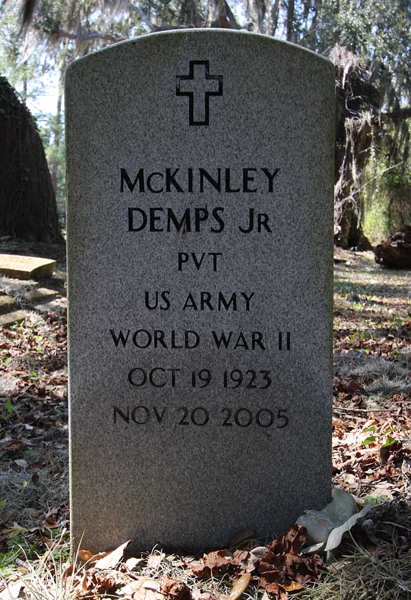 McKinley Demps Gravestone Photo