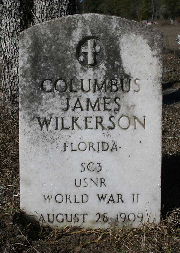Columbus James Wilkerson Gravestone Photo
