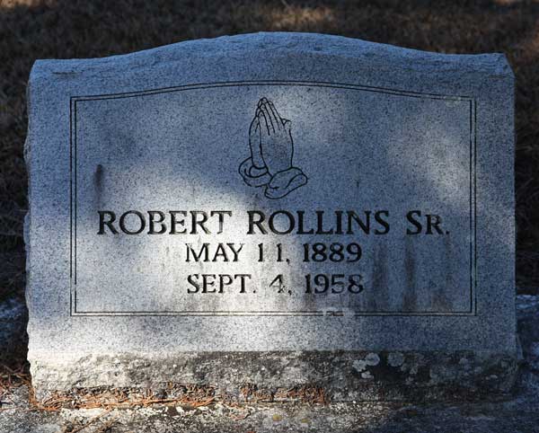 Robert Rollins Gravestone Photo