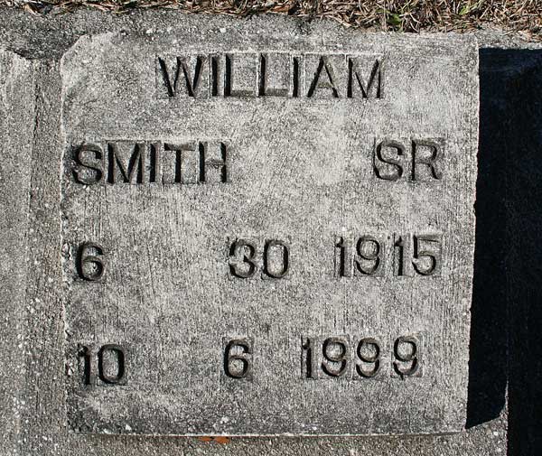 Williams Smith Gravestone Photo