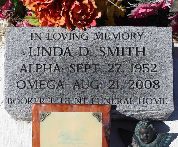 Linda D. Smith Gravestone Photo