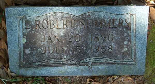 L. Robert Summers Gravestone Photo