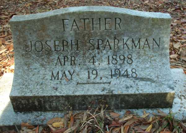 Joseph Sparkman Gravestone Photo
