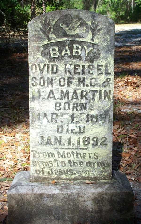 Ovid Keisel Martin Gravestone Photo