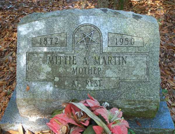 Mittie A. Martin Gravestone Photo
