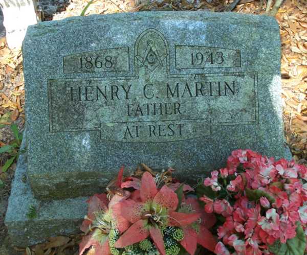 Henry C. Martin Gravestone Photo