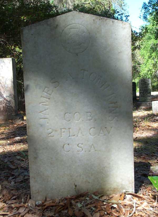 James A. Tompkins Gravestone Photo
