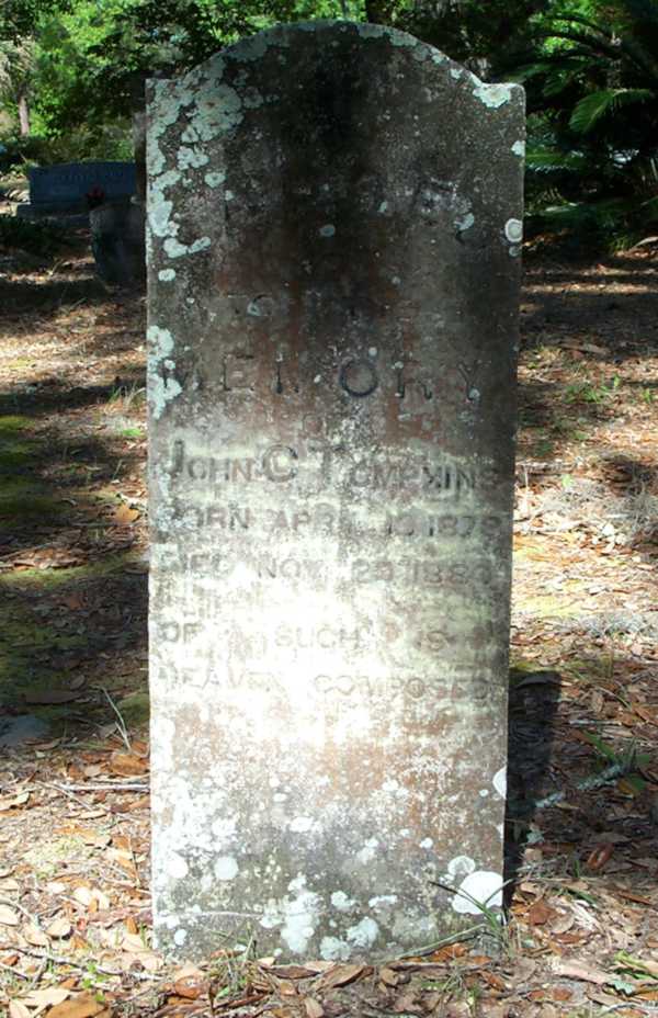John C. Tompkins Gravestone Photo