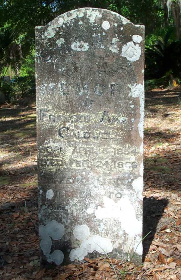 Frances Ann Caldwell Gravestone Photo