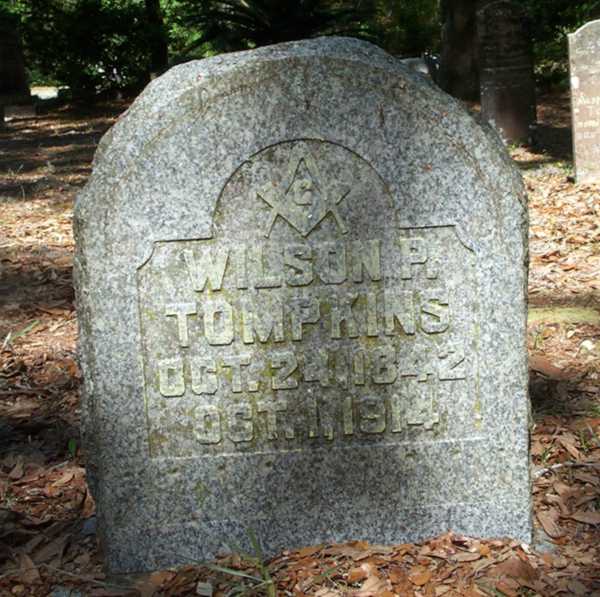 Wilson P. Tompkins Gravestone Photo