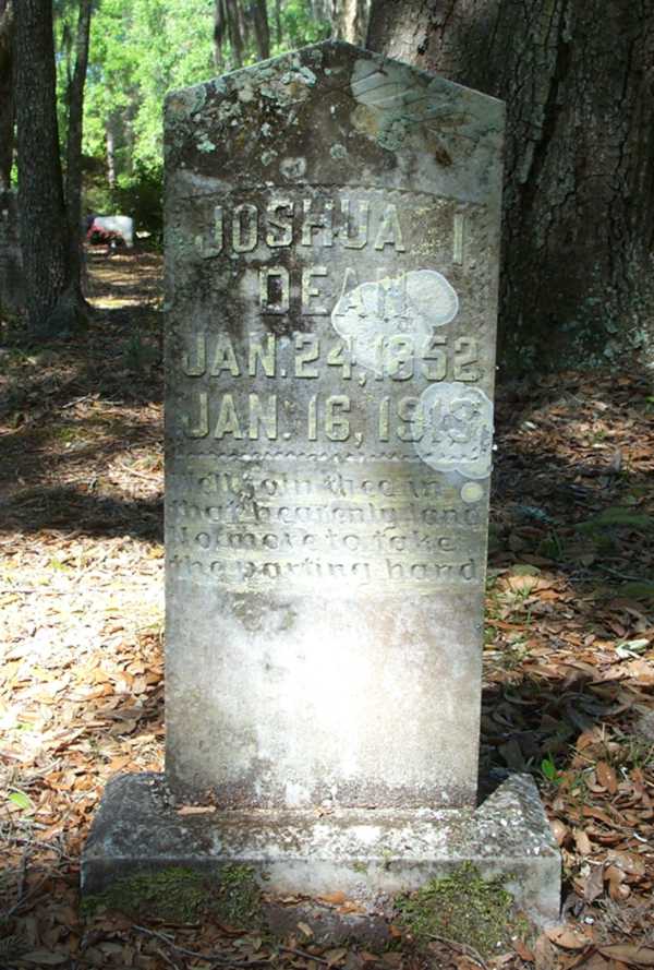 Joshua I. Dean Gravestone Photo