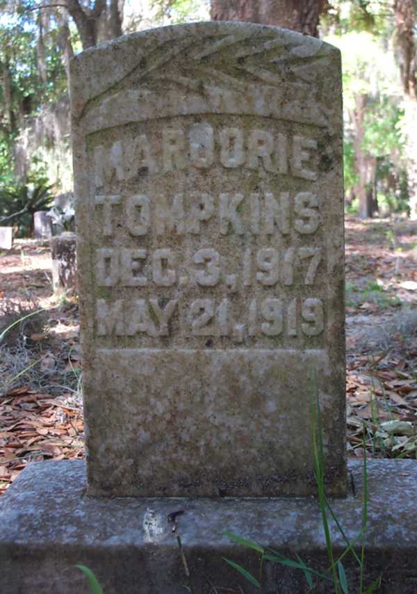 Marjorie Tompkins Gravestone Photo