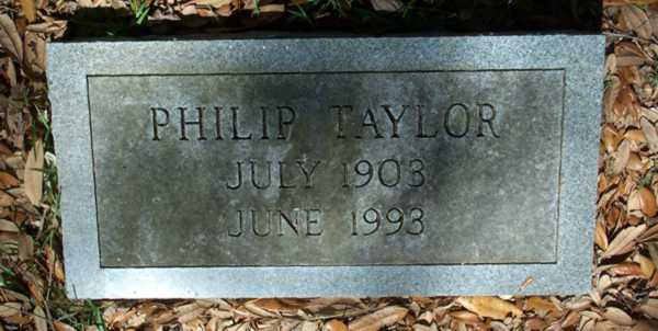 Philip Taylor Gravestone Photo