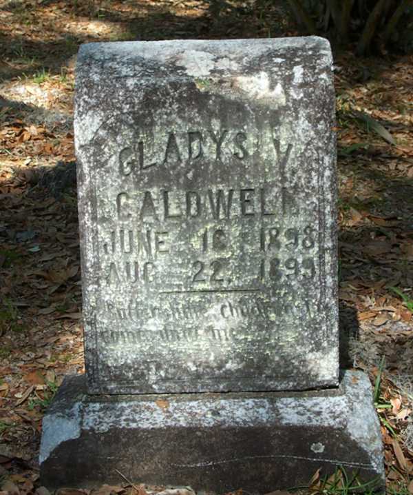 Gladys V. Caldwell Gravestone Photo