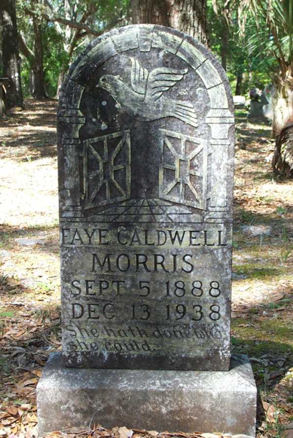 Faye Caldwell Morris Gravestone Photo