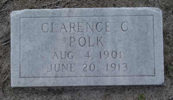 Clarence C. Polk Gravestone Photo
