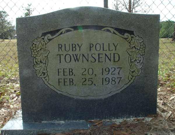 Ruby Polly Townsend Gravestone Photo