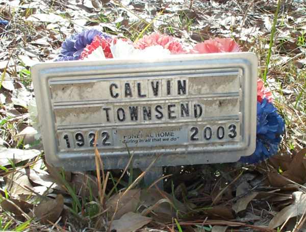 Calvin Townsend Gravestone Photo