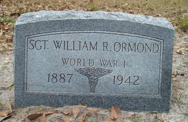 William R. (SGT.) Ormond Gravestone Photo