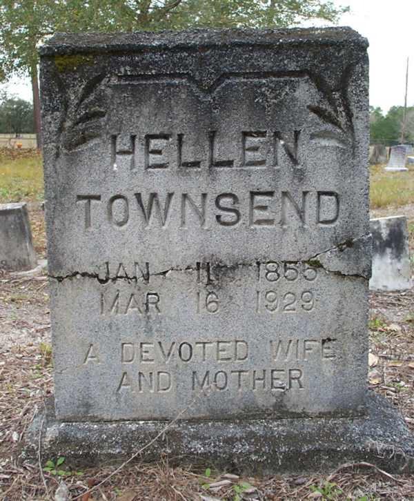 Hellen Townsend Gravestone Photo