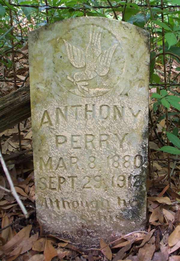 Anthony Perry Gravestone Photo