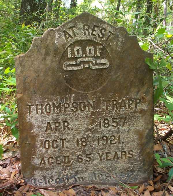 Thompson Trapp Gravestone Photo