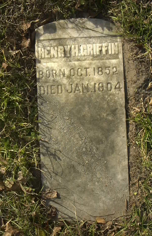 Henry H. Griffin Gravestone Photo