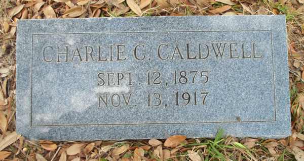 Charlie C. Caldwell Gravestone Photo