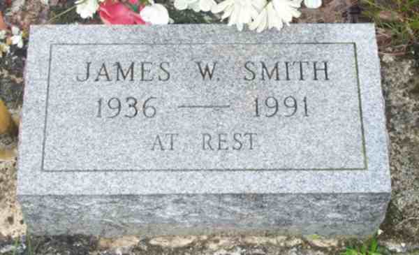 James W. Smith Gravestone Photo