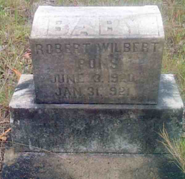 Robert Wilbert Pons Gravestone Photo