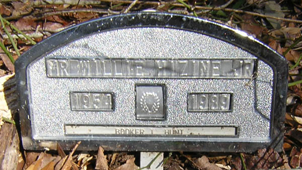 Willie Hizine Gravestone Photo